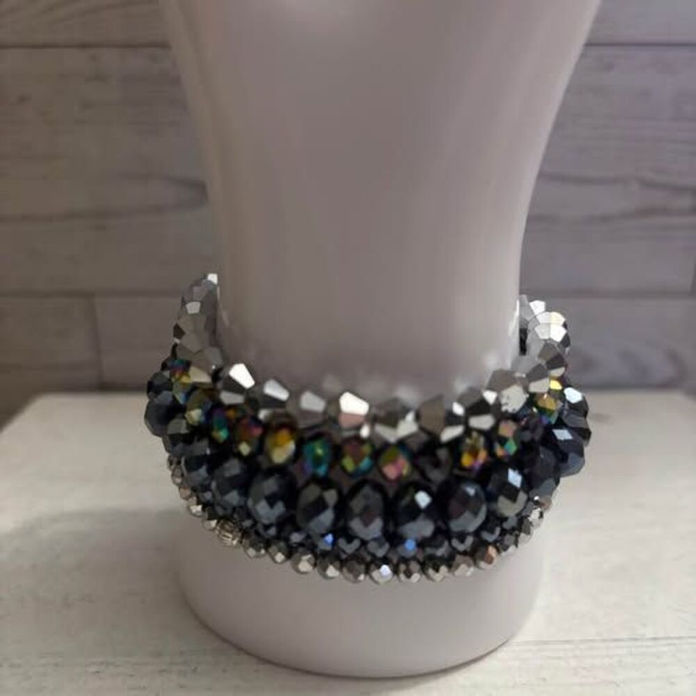 Handmade Beaded Bracelet Stack 0263